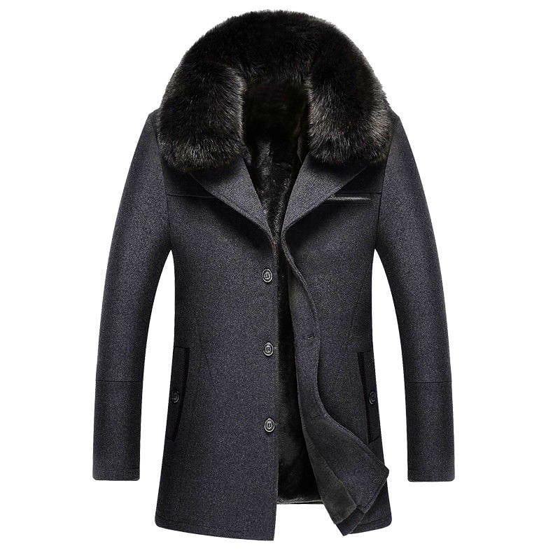 Classic Men's Coat KevenKosh® Black S 