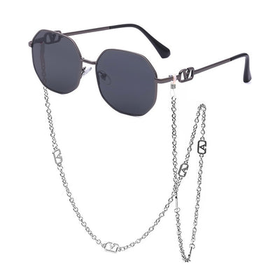 KevenKosh® Unique Design Sunglasses Metal With Chain