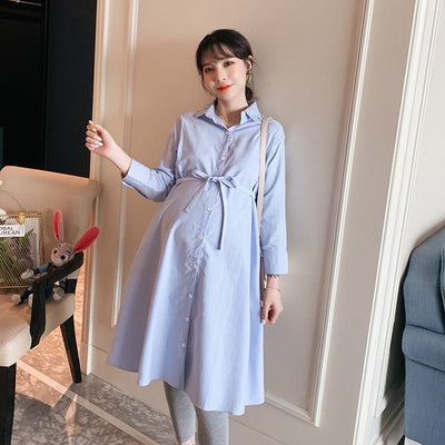 Cotton Maternity Dress – Keven Kosh