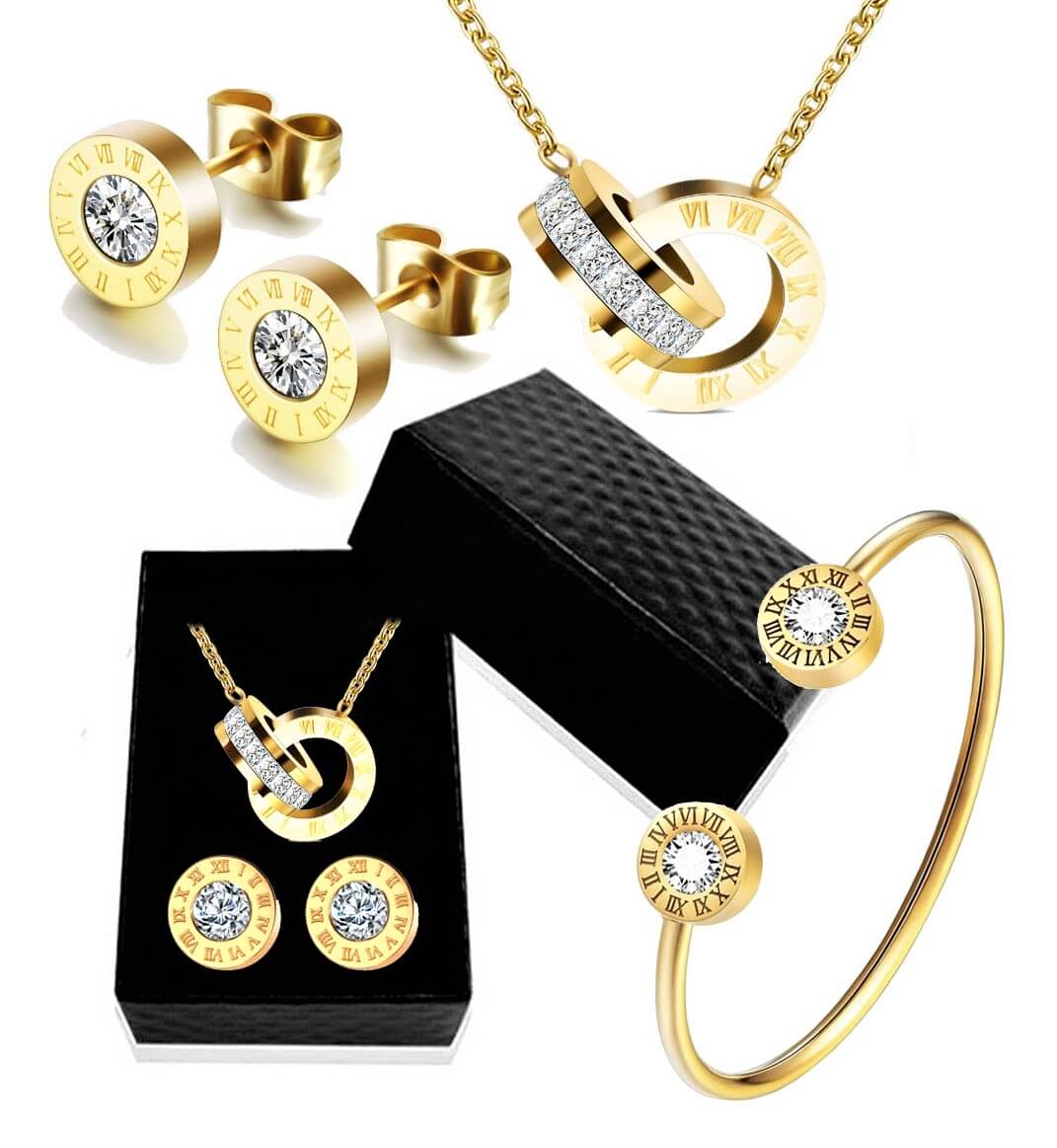 Luxury Jewelry SET KevenKosh® Gold 