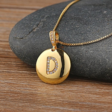 Custom Letter Necklace Pendant KevenKosh® D 