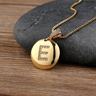 Custom Letter Necklace Pendant KevenKosh® E 