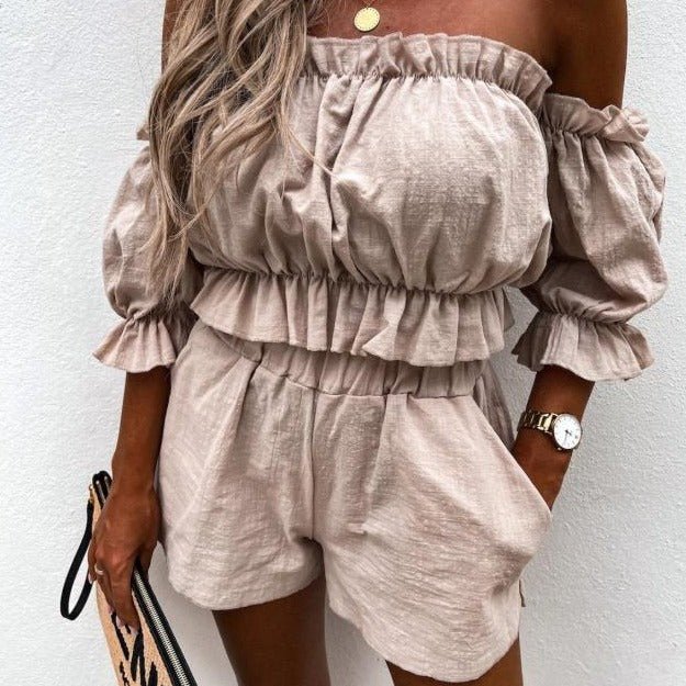 2 piece short dress set Women S 2 Piece Outfits Crop Top and Mini Skirt Set - 2 Piece Set Women  and Two Piece Set Women Clothing price