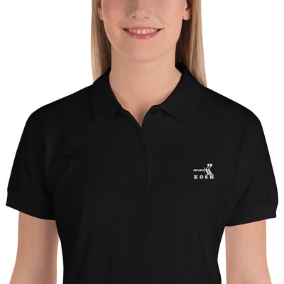 KevenKosh® Polo T-Shirt Women KevenKosh Black S 
