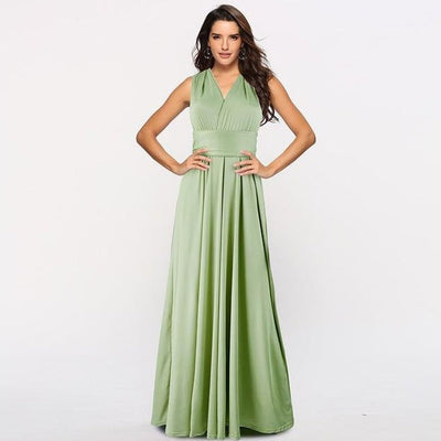 Multiway Wrap Maxi Gown KevenKosh® Grass Green L 