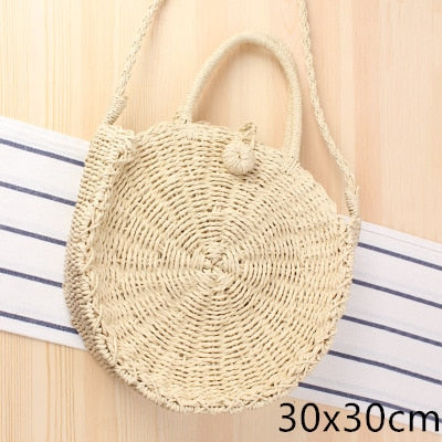 Handmade Casual Beach Bag KevenKosh® Beige L 