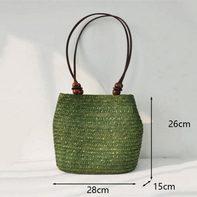 Handmade Casual Beach Bag KevenKosh® Green 