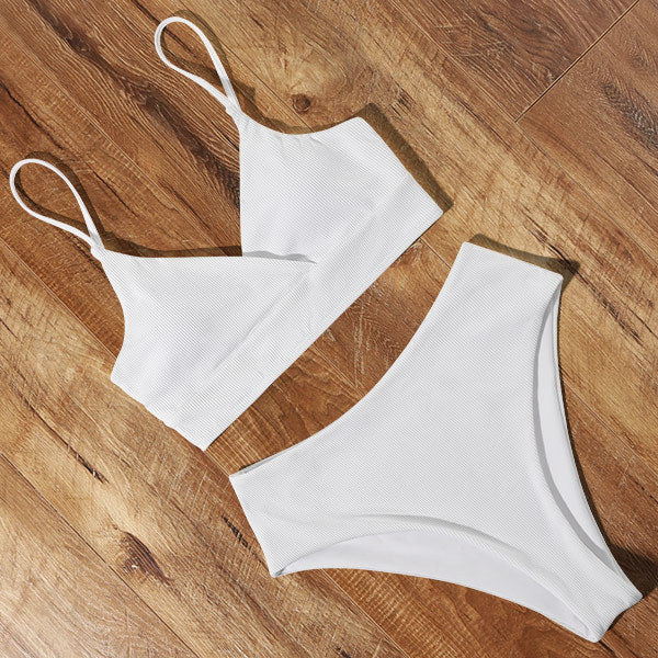 High-waist Swimsuit Bikini KevenKosh® White S 
