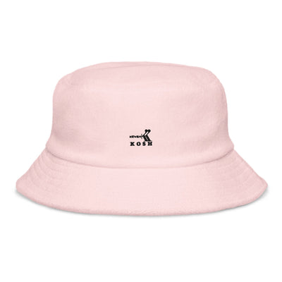 KevenKosh® Terry Cloth Bucket Hat KevenKosh Light Pink 